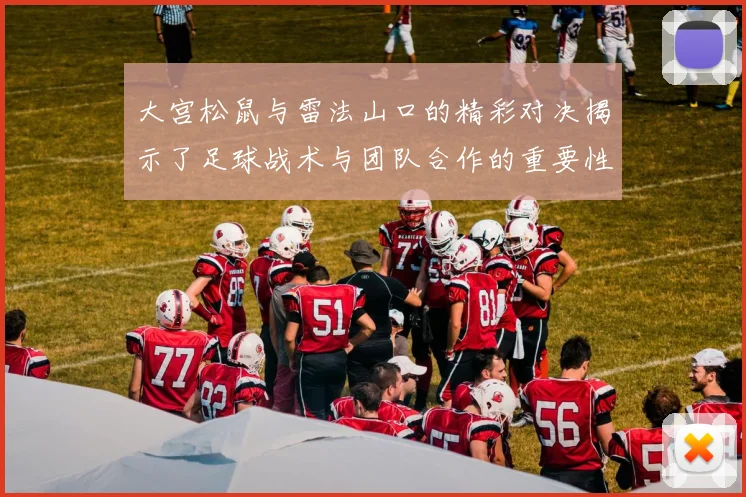 大宫松鼠与雷法山口的精彩对决揭示了足球战术与团队合作的重要性