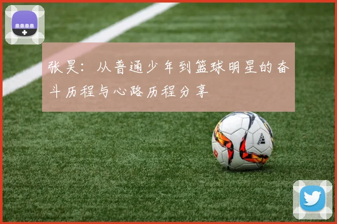 张昊：从普通少年到篮球明星的奋斗历程与心路历程分享